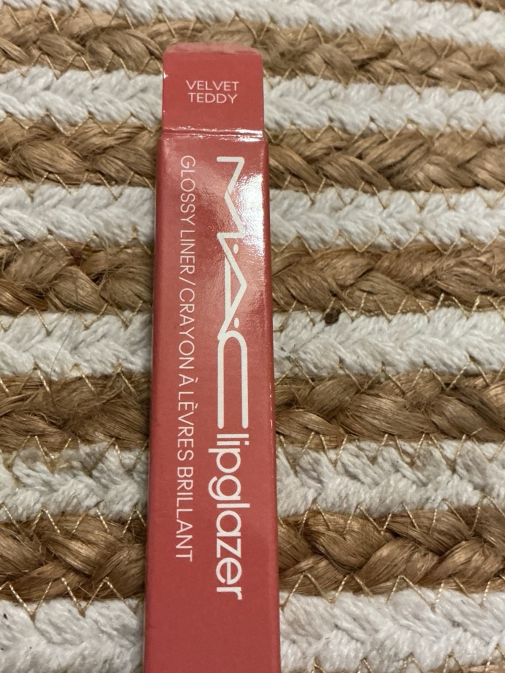 MAC Cosmetics Lipglazer in Velvet Teddy - Rose Brown